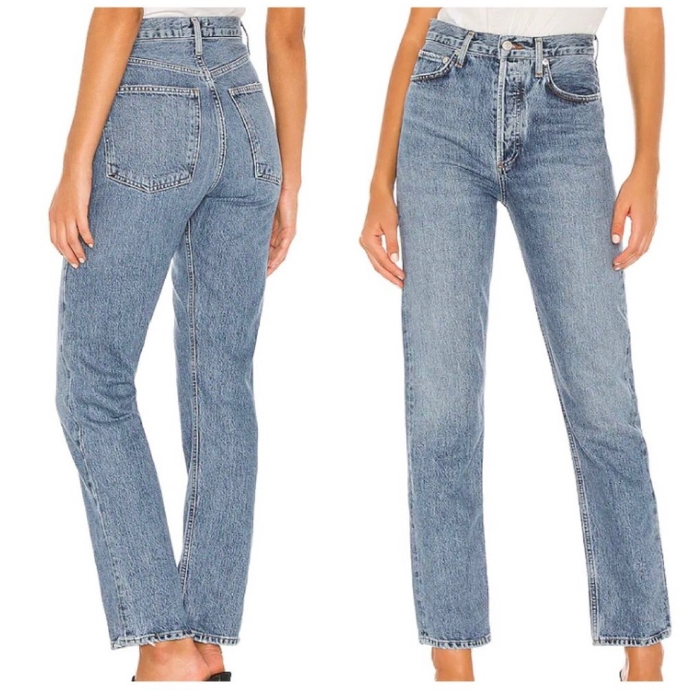 Agolde 90s Pinch Waist High Rise Straight Jeans Size 29